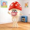 Mushroom head Electric Dancing Octopus Toy Interactive Walking Dancing Octopus  Desktop Ornament