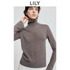 Женская вязаная рубашка LILY с высоким воротником, двухсторонняя