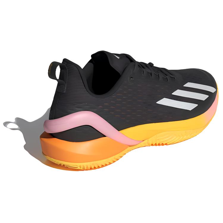 Adidas Adizero Cybersonic Мягкие Удобные Прочные Нескользящие Низкие Теннисные Кроссовки Мужские кроссовки Черные IF0437