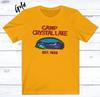 Camp Crystal Lake T-Shirt Friday the 13th Jason 80s Horror Movie Unisex Tee
