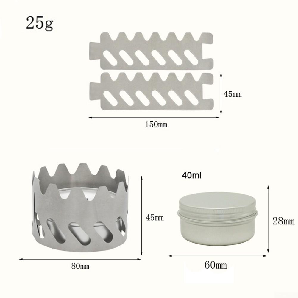 Набор горелок для спиртовой печи для кемпинга и пеших прогулок