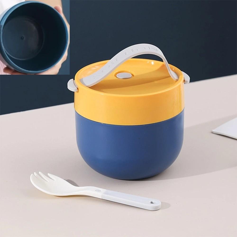 600 мл Изолированная чашка для супа Дофамин Нержавеющая сталь Ланч-бокс Контейнеры Термос Хлопья для завтрака