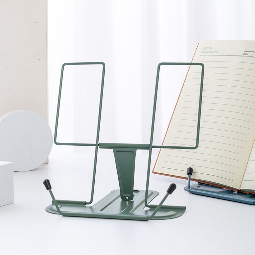 Folding School Adjustable Student Stationary Office Book Stand Read Bookshelf Read Rack Book Holder