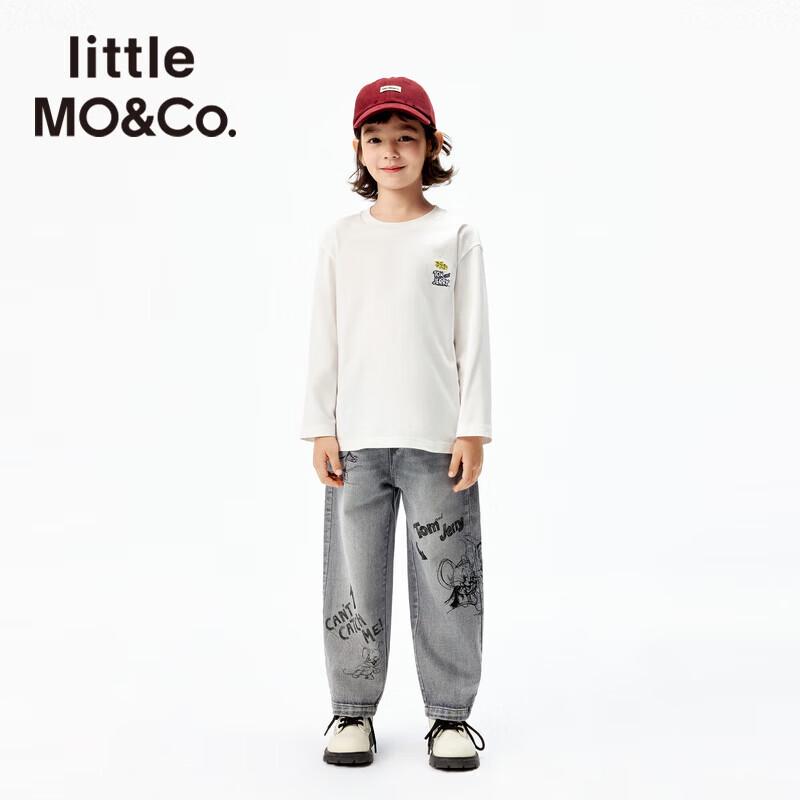 Маленькая MO&Co. Джинсы для детей, коллаборация Tom & Jerry