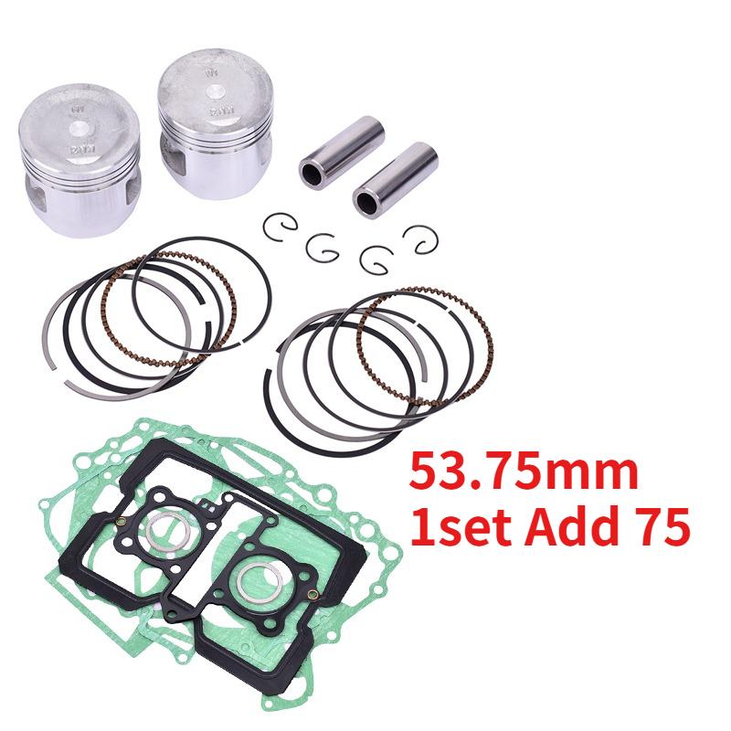 For Honda CMX250C Rebel Motorcycle Engine Parts Piston Rings Kit Overhaul Gasket Mat Repair Pad Set CMX 250C Rebel 85-87 96-16