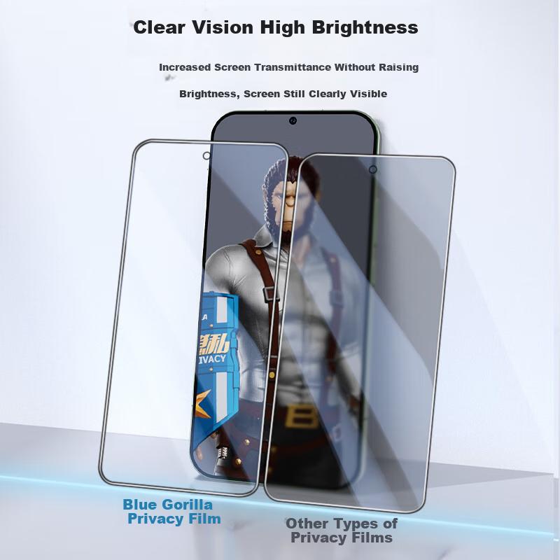 Xiaomi 17Pro Screen Protector Xiaomi 17Pro Tempered Glass Film Dust-Free Anti-Peeping Anti-Fingerprint Mobile Phone Protective Film Fingerprint Unlock