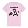 2026 Summer Hot Sale Neton Vega Graffiti Tag Hand-style T-Shirts Inimalist Crown Doodle Sans-serif Block Typography Round Men Women T-shirt