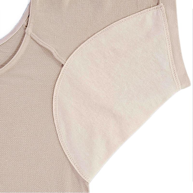 Дышащая одежда, впитывающая пот, ультратонкая сетчатая быстросохнущая майка-топ с обхватом груди, защита от пота, подмышечные прокладки от пота, футболка женская