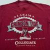 Винтажная футболка 90-х UNIVERSITY ALABAMA CRIMSON TIDE РАЗМЕР M/L футбол ncaa мягкая