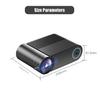 84W 4K 3800 Lumes LED Projector Portable 1080P Full HD Projector Colorful Multimedia Theater HDMI VGA AV Outdoor Home USB