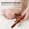 Многофункциональная ручка для акупунктуры Портативный массажер для ног Меридиан-терапия Палочка для акупунктурных точек Массажер для лица и тела Инструмент для скребка Гуа Ша