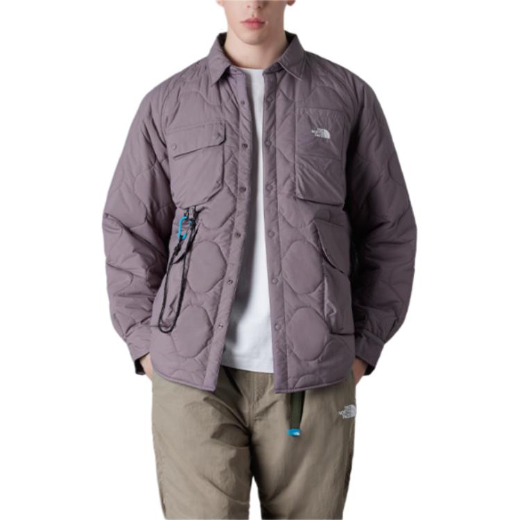 THE NORTH FACE Puffer Jacket Men's Purple NF0A5JU4-1LO