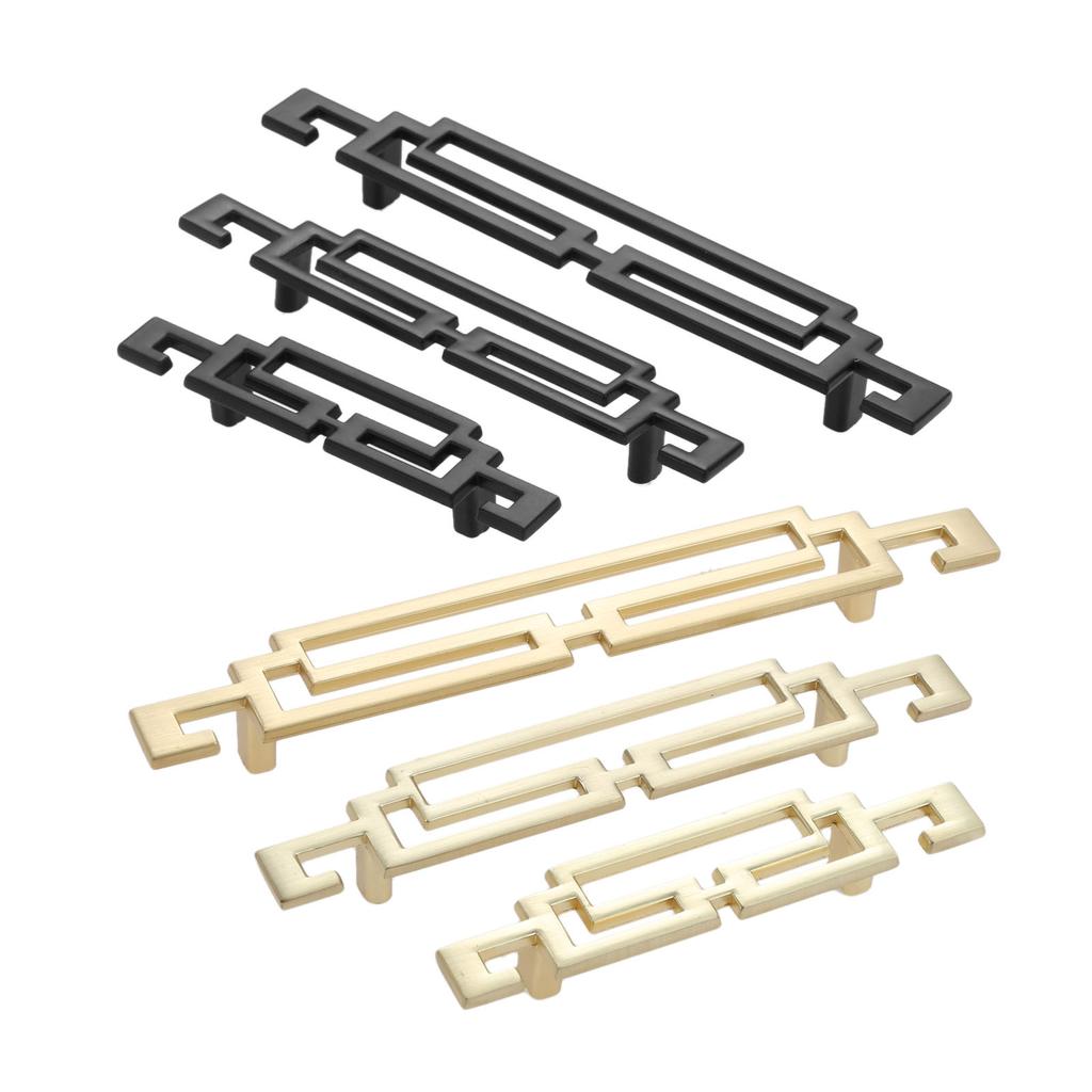 DRELD Золотые/Черные Ручки для Комода Ручки для Ящиков Мебельные Ручки Ручки-Ручки для Кухонных Шкафов Ручки для Дверей Ручки для Шкафов 64/96/128 ММ