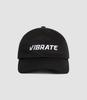 Кепка с вышитым названием VIBRATE (черный)