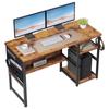Maihail Desk PC Desk Игровой стол Компьютерный стол Широкий стол со стойкой Стол с полкой Рабочий стол Офисный стол Стол со стойкой Компьютерный стол Учебный стол