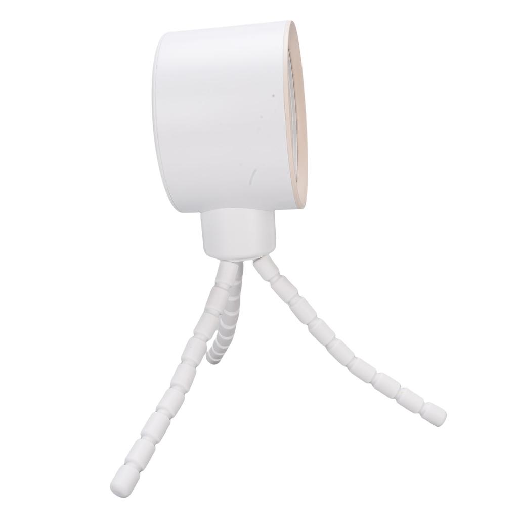 Battery Operated Stroller Digital Diaplay 360 Degree Oscillation Fan Tripod Clip On Flexible Fan 4000mAh