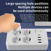 European Standard Socket Plug for Household USB Socket Switch  European Standard Socket Plug Russian High-power Multifunctional Plug Board