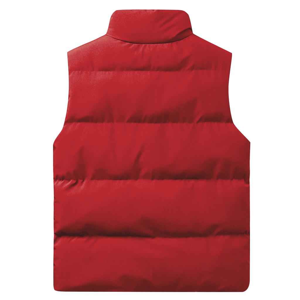 Casual Men'S Vest Men'S Loose And Winter Warm Down Cotton Vest Coat