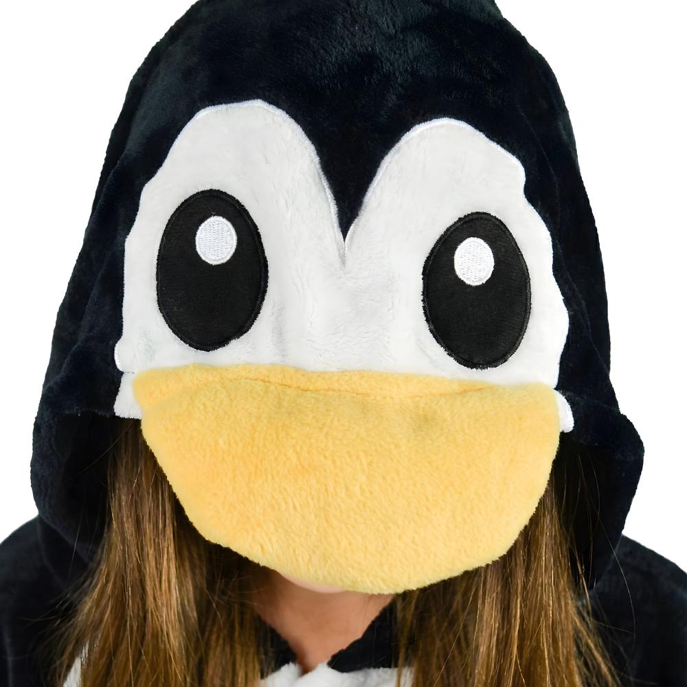 Onesie Kigurumi Pajamas Costume Penguin Children 105 - 115Cm