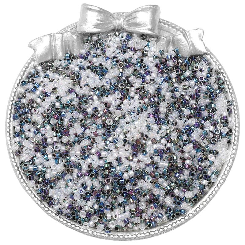Антикварные иллюзорные стеклянные бисеринки - 700 штук для DIY изготовления ювелирных изделий