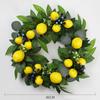 Artificial Garland Lemon Wall Hanging Wall Decoration