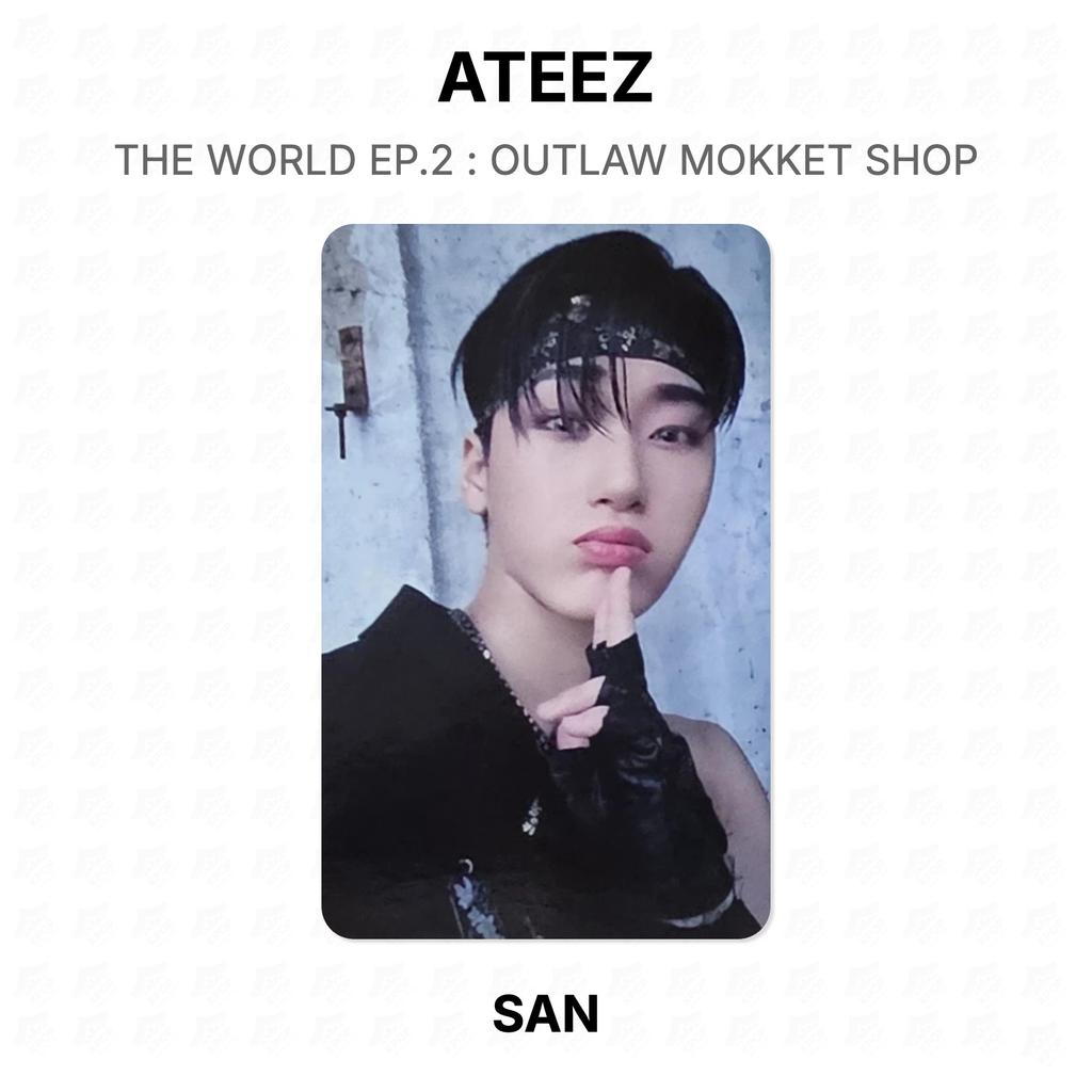 ATEEZ МИР ГП.2 : Официальная фотокарточка из магазина OUTLAW MOKKET SHOP