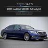 Leishuo ABS+PP Full Body Kit for Mercedes-Benz S-Class W222 Facelift S63/S65 AMG