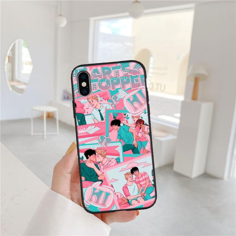Чехол Heartstopper Новый Высококачественный для iPhone SE X XS XR 16E 11 17 Pro Max 8 7 6 6s Plus