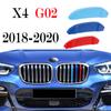 3Pcs Front Grille Trim Strips For BMW Series 1 2 3 4 5 6 7 8 X1 X2 X3 X4 X5 X6 X7 Z4 E46 E90 F30 E60 E81 F20 F45 F36 F10 F48 F25 FZ7