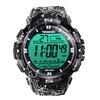 TEKMAGIC 100m Digital Underwater Waterproof Swimming Watch with Alarm Clock and Stopwatch Supports Dual Time Zone Timer Hour Format Function, Display,