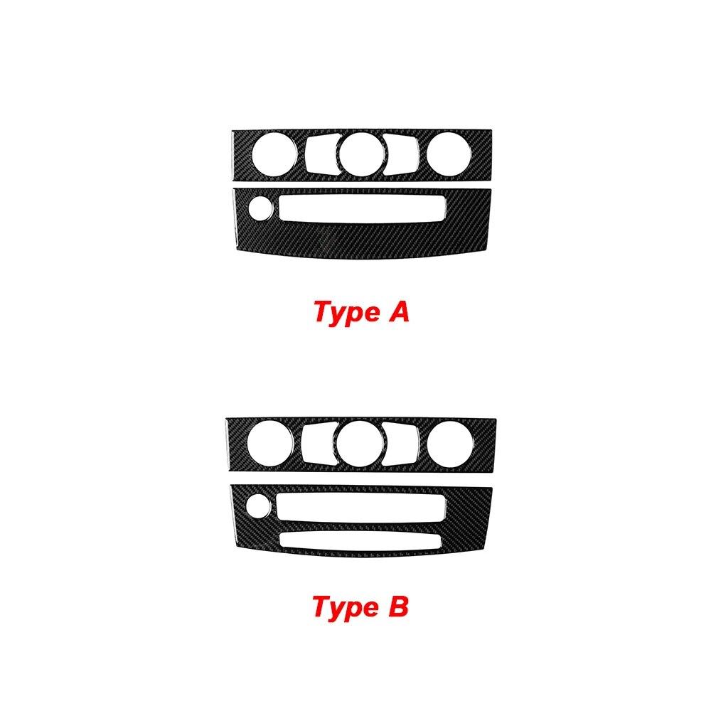Автомобильная панель CD, накладка на центральную консоль, наклейка из углеродного волокна, накладка для BMW 5 серии E60 2008-10, аксессуары для интерьера Voiture