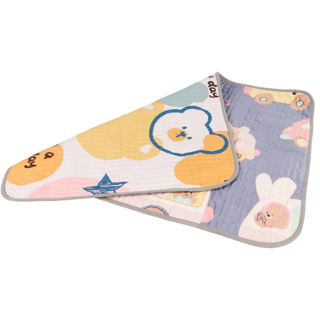 Подушки для кровати моющиеся водонепроницаемые 28x39,4 дюйма впитывающие воду мягкие, приятные для кожи матрасы с мочой милый медведь