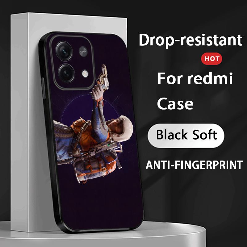 GAME ARC Raiders Phone Case For Redmi Note 14 13 12 11 Pro Plus S 5G 14C A3 Soft Black Phone Cover