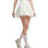 Fila ORIGINALE Повседневные Короткие Юбки Женские Облачно-Белые F51W529304F-WT