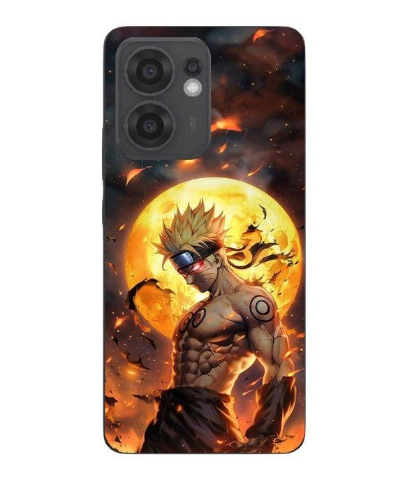Coque Maniacase Pour Oppo Reno 13F dark naruto lune 3D