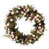 Artificial Roses Door Garland Wall Hanging Decorative for
