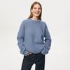 Women Autumn Winter Causal O Neck Long Sleeve Knit Sweater