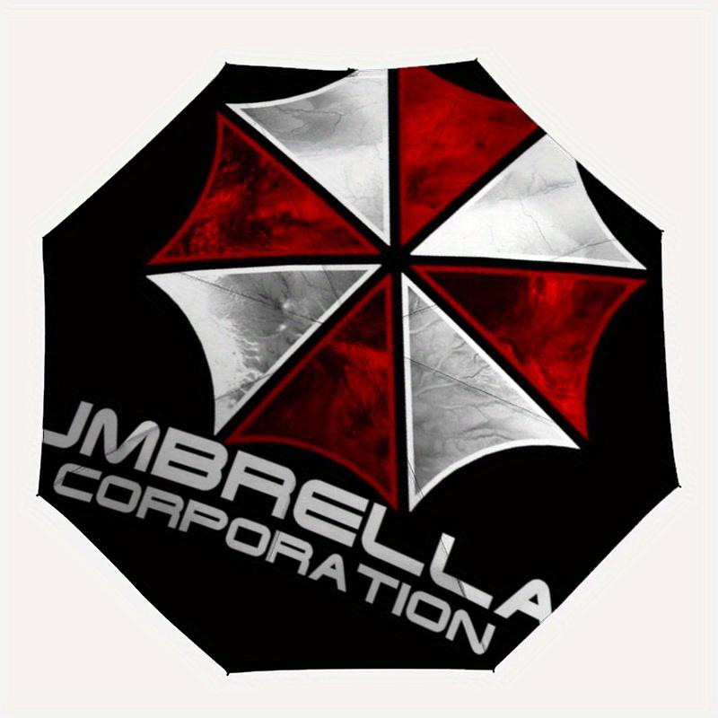 Наклейка с логотипом корпорации Umbrella - Официальный лицензионный товарКомпактный складной зонт-трость Umbrella 3-слойный для мужчин и женщин Подарок