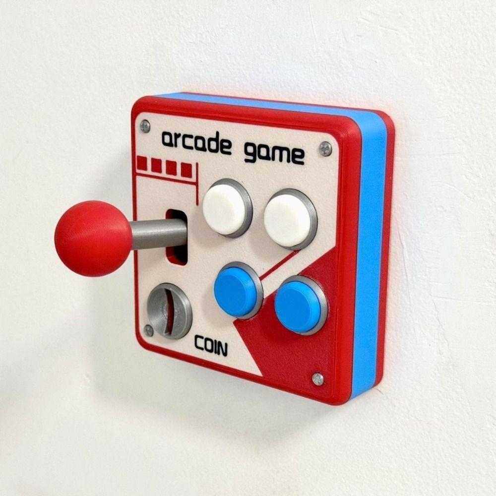 Retro Arcade Games Light Switch Guard Covers Creative Console-shaped Switch Cover  Home Decoration