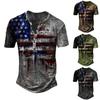Men's Short Sleeve Graphic And Embroidered Fashion T-Shirt Spring And Summer Short Sleeve Printed
