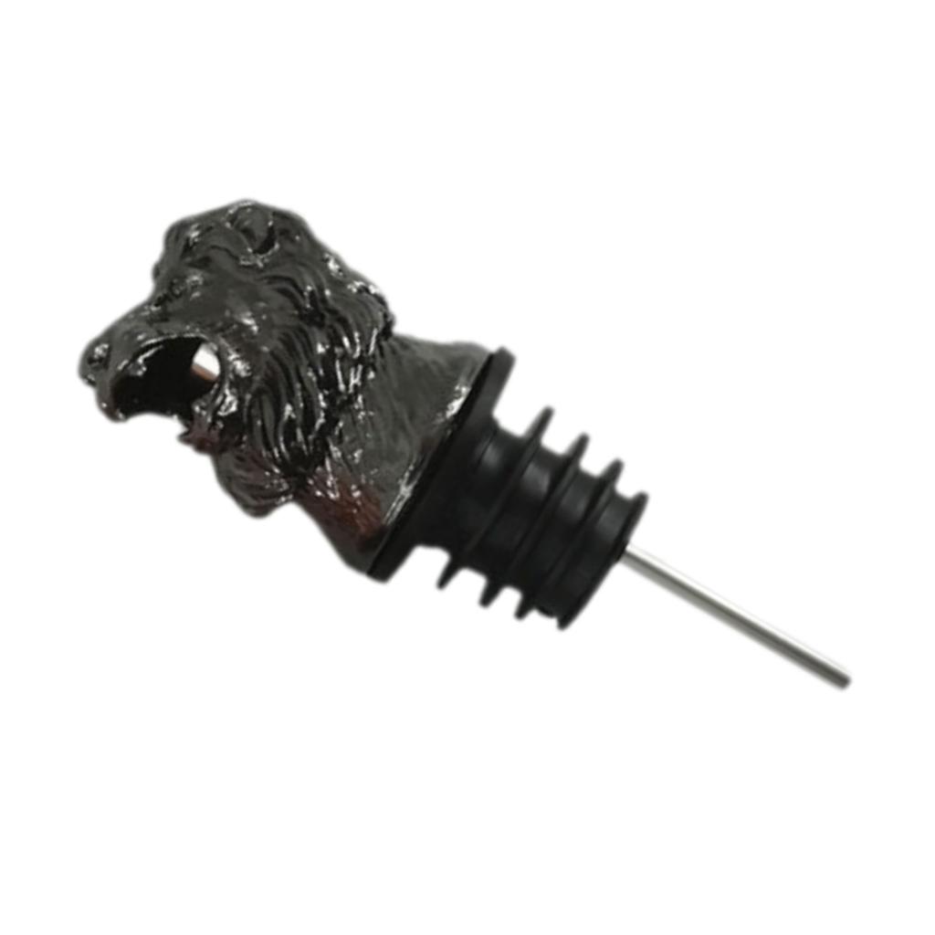 Лейка для вина в форме головы животного, пробка для бутылки из цинкового сплава, аэратор для вина, дозатор для коктейлей для вечеринок, клубные аксессуары