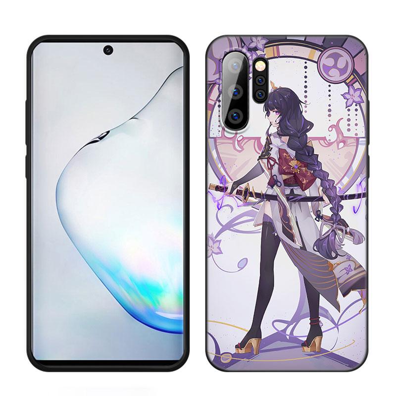 Genshin Impact Raiden Shogun Baal Case For Samsung M30 M31 S Note 10 20 M04 M13 M32 M14 M23 M33 M34 M42 M52 M53 M54 M11 M12 M21