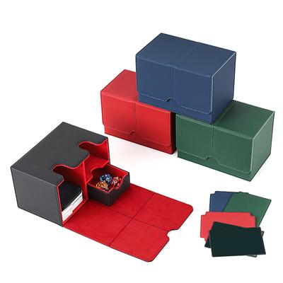 Коробка для хранения коллекционных карточек, контейнер для колод, чехол для колод, коробка для хранения коллекционных карт, коллекционные карты, спортивные карты, коллекционные карты