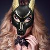 Винтажная маска Анубиса Хэллоуин Косплей Реквизит Пластик Маскарадный Костюм Аксессуар Вечеринка Декор