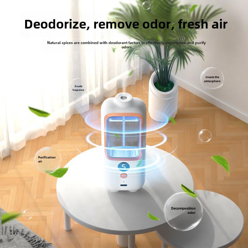 Автоматический ароматерапевтический спрей: Долгоиграющий освежитель воздуха и дезодорант для помещений: для дома, отелей и ванных комнат