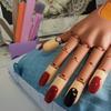 Newly Upgraded Manicure Practice Flexible Reusable Hand Finger with Nail Tips Adjustable Training Hands