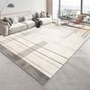 Modern Gold Geometric Area Rug for Living Room and Bedroom Large Soft Floor Mat for Sofa Side Home Decor