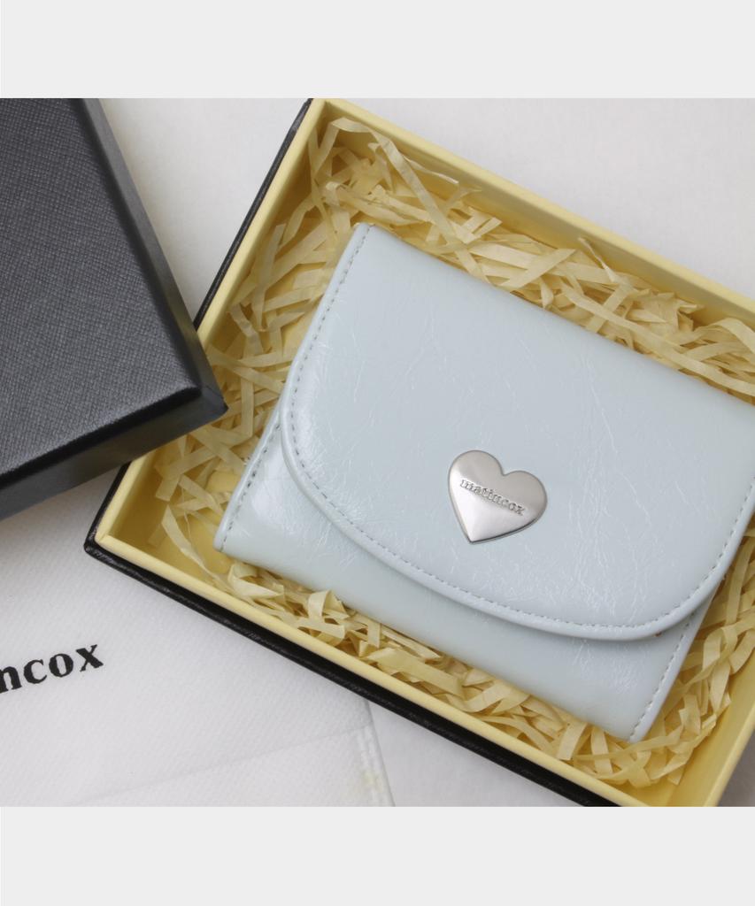 Складной кошелек Matincox Heart - Небесно-голубой