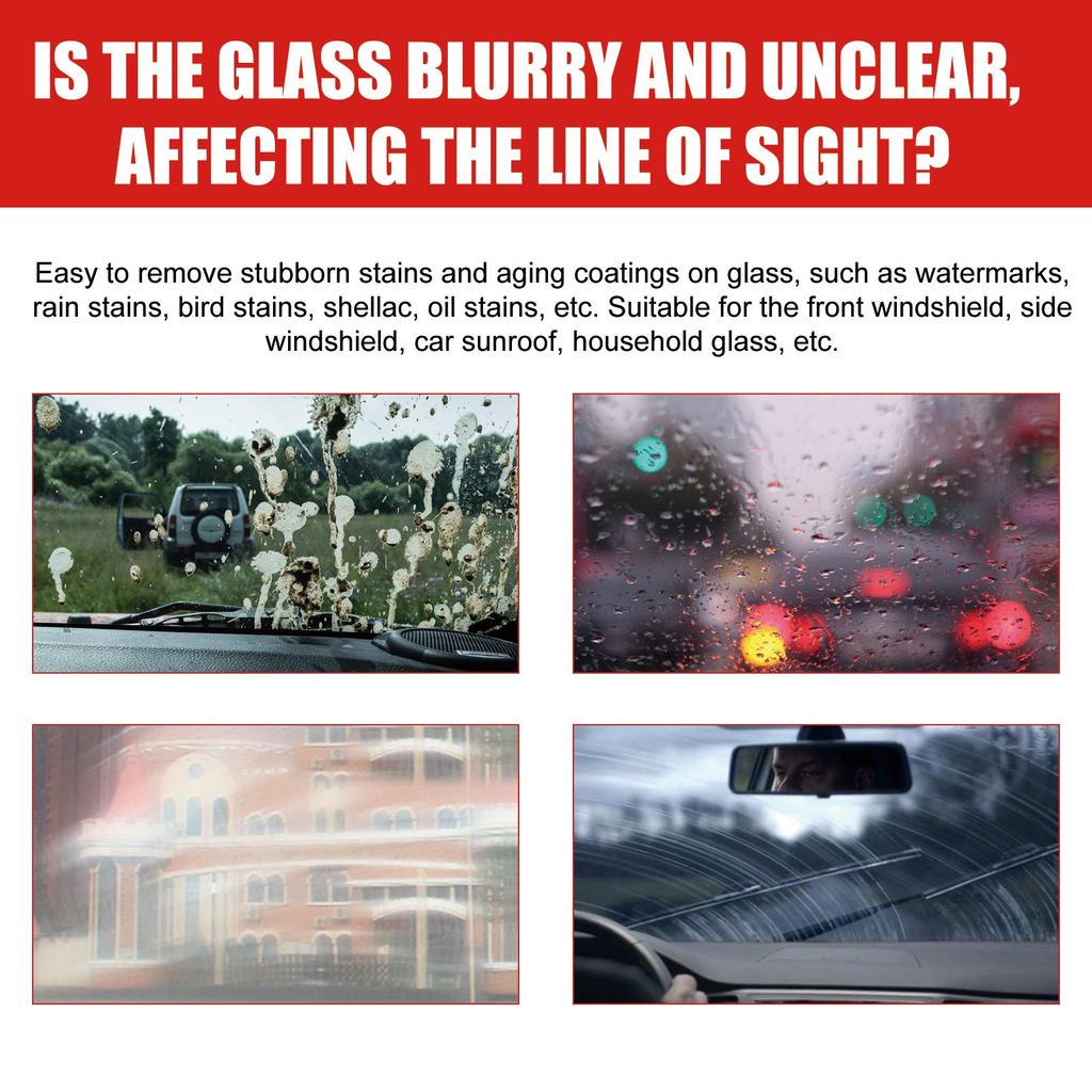 RAYHONG Концентрированный очиститель масляной пленки на стекле, обезжиривающий, водонепроницаемый, противозапотевающий очиститель для лобового стекла автомобиля