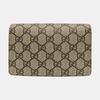 [Б/У] Сумка Gucci Dionysus GG Supreme Super Mini 'Бежевая' - Очень хорошее состояние #64TQL7